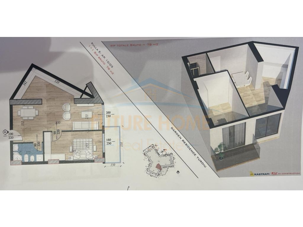 For sale, Apartment 1+1, Aviation Field.