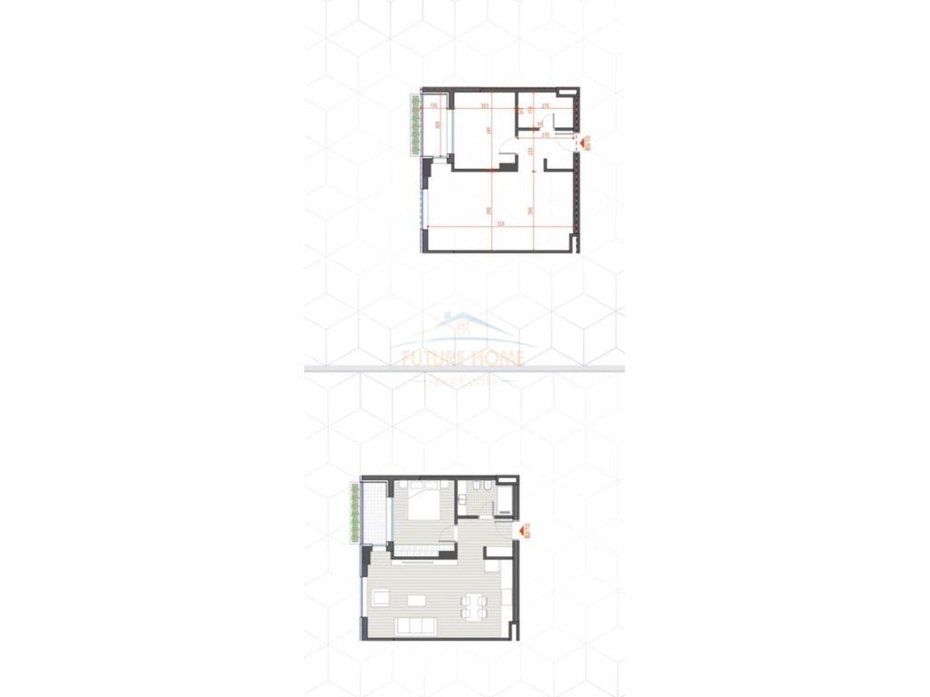 Shitet, Apartament 1+1, Gjiri Lalzi, Durres