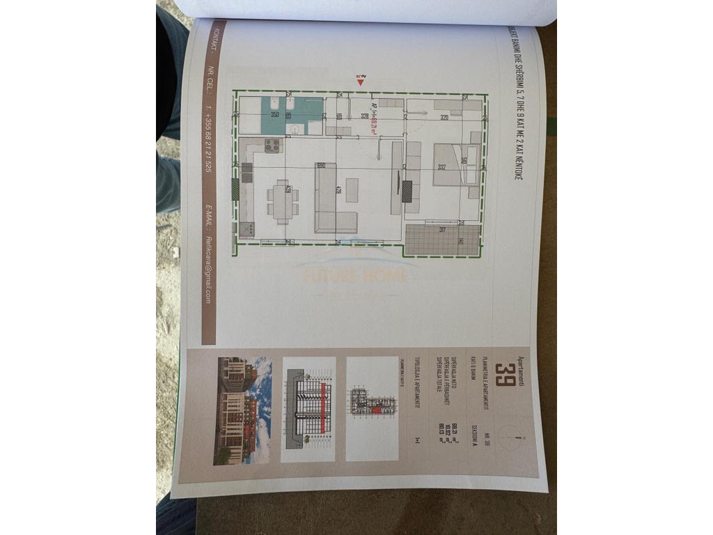 For sale, Apartment 1+1, Kamëz, Tirana.