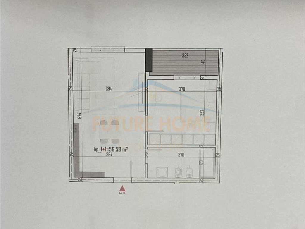For sale, 1+1 Apartment, "Shehu" Complex, Paskuqan