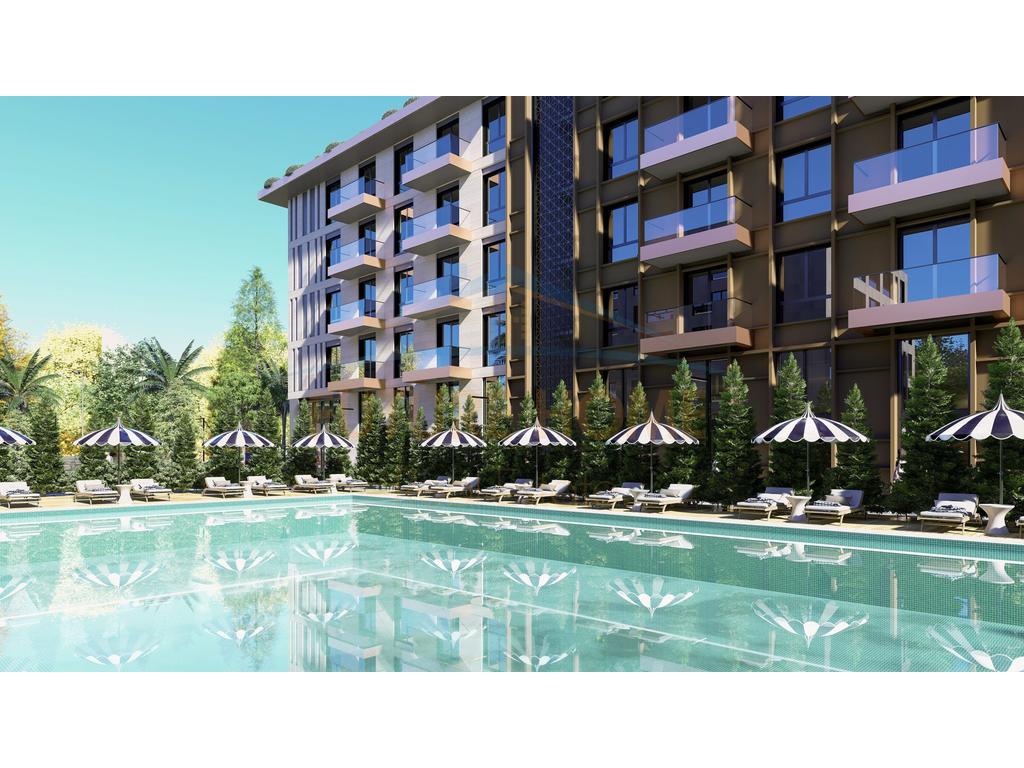 APARTMENT 1+1 AT PALM PARADISE IN QERRET!