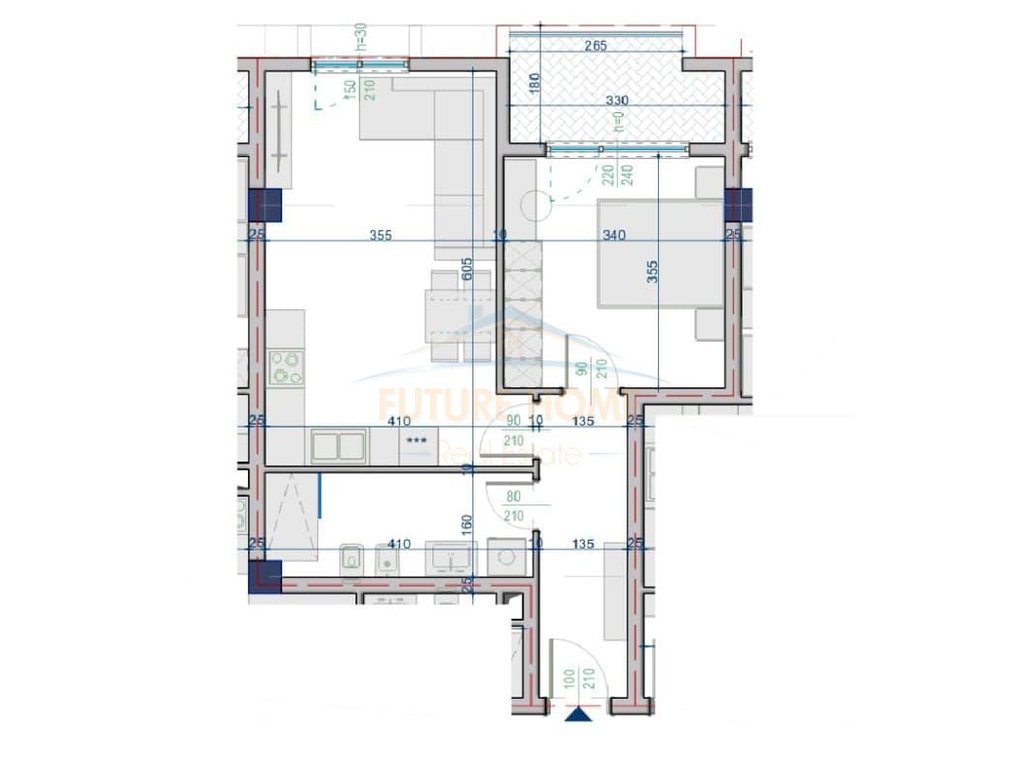 For sale, Apartment 2+1+2, "FAEA EVER" Residence, Paskuqan, Tirana.