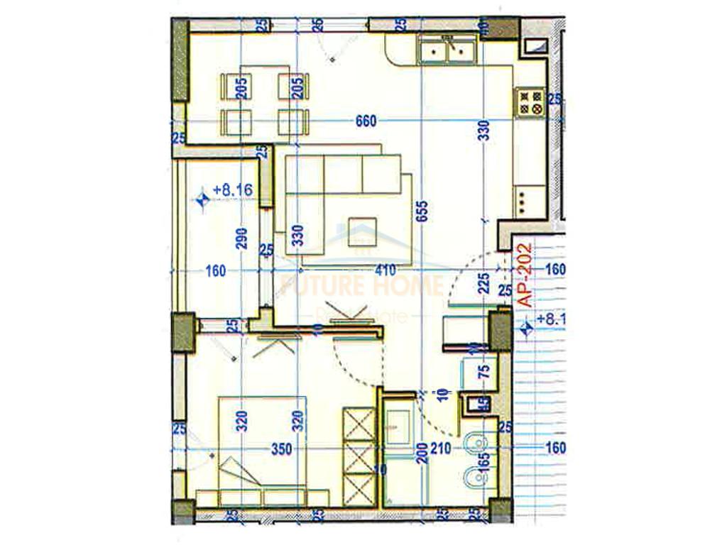 For sale, 1+1 Apartment, Iliria Beach, Durrës
