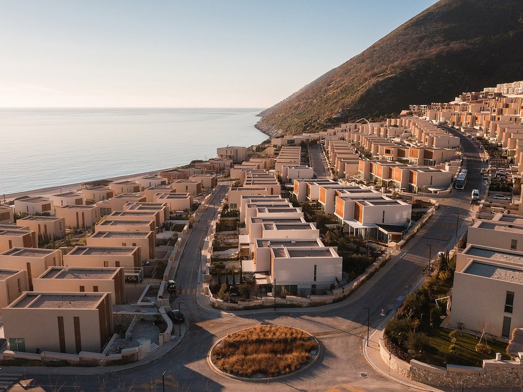Shitet , Apartament 1+1+Post Parkimi,Green Coast 2