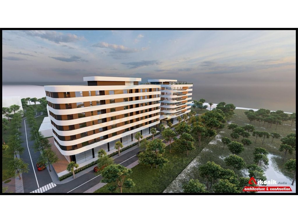 For sale, Studio apartment, Residence "Kapiten", Golem, Durrës