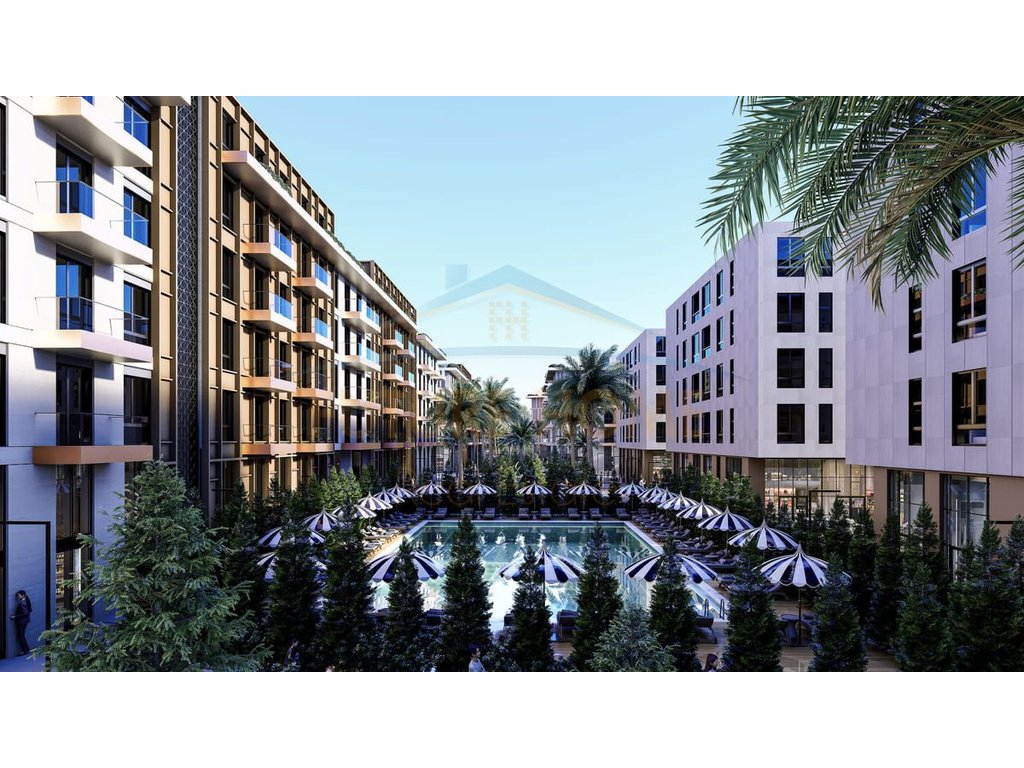 For sale, Apartment 1+1, Residence "Palm Paradise", Qerret