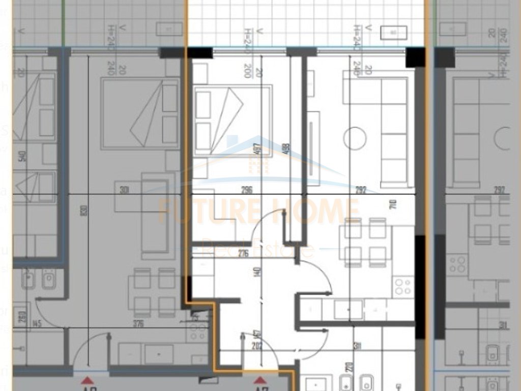Shitet, Apartament 1+1 , Residenca "Sun Sea" , Golem