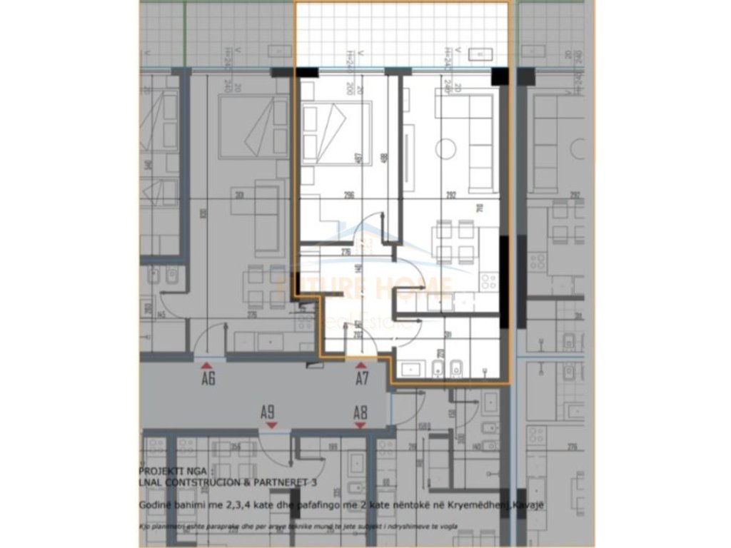 For Sale, Apartment 1+1, "Sun Sea" Residence, Golem