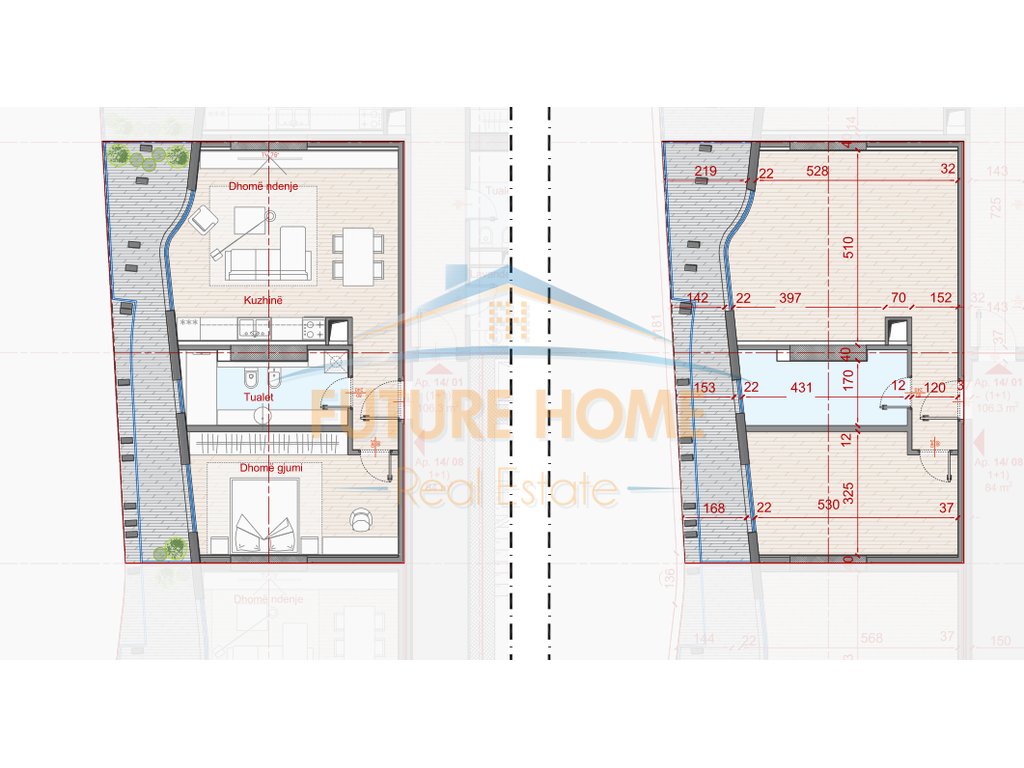 For sale, Apartment 1+1, Top Seven Tower Residence