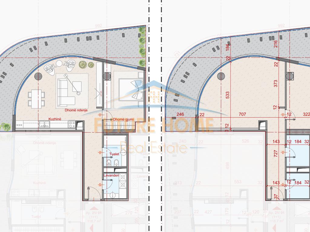 For sale, Apartment 2+1+2, Top Seven Tower