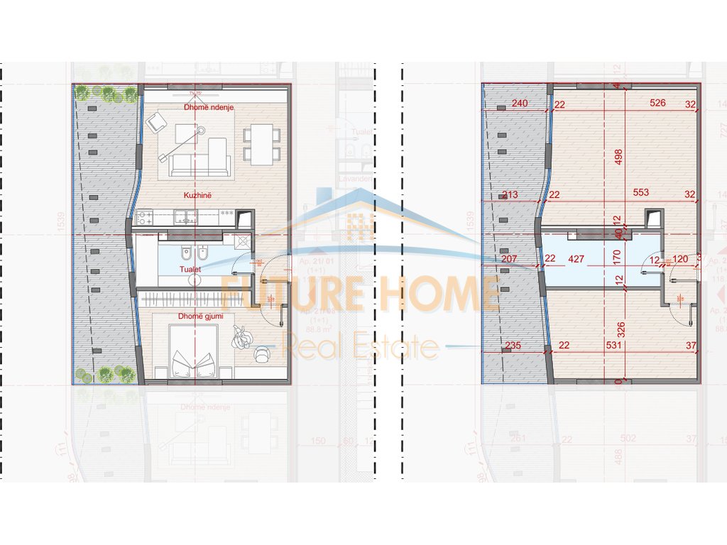 For sale, Apartment 2+1+2, Top Seven Tower