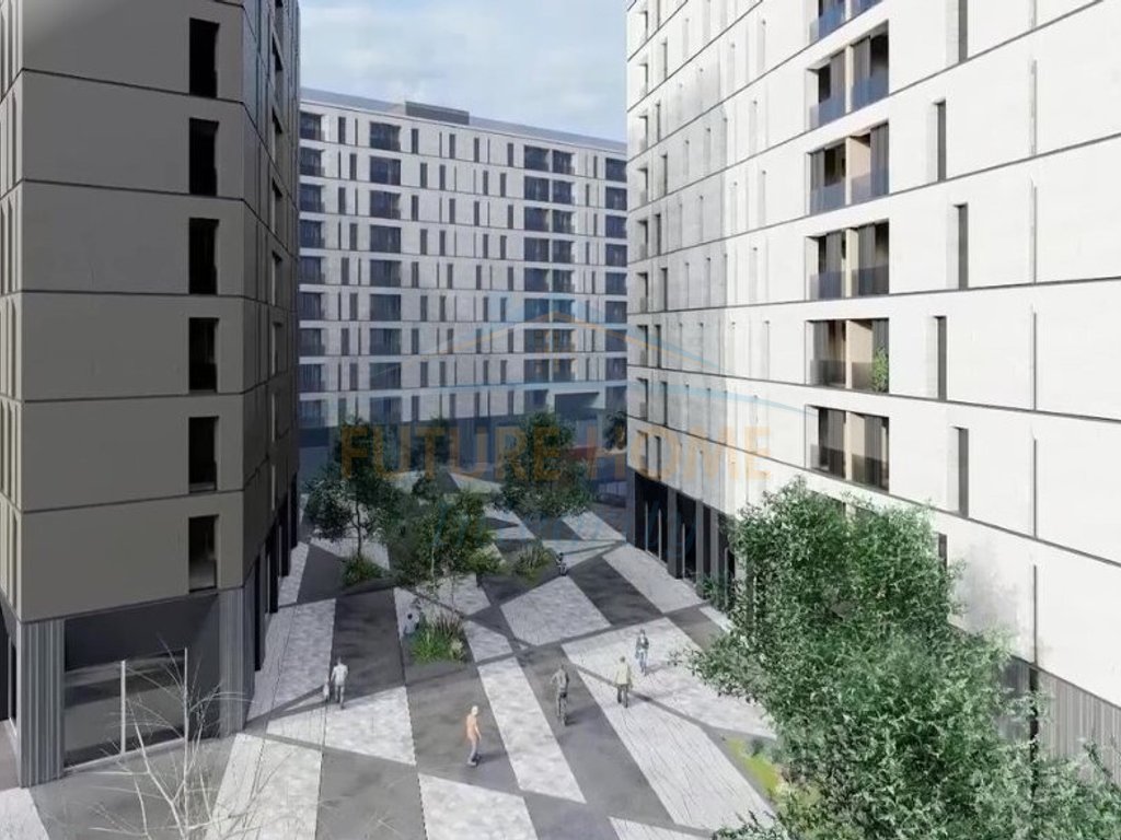 Apartment 2+1+2 for sale, Riverside Residence, Tirana.