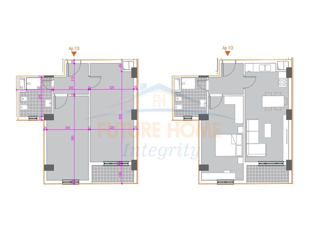 For sale, 1+1 Apartment, Jordan Misja Street, Tirana.
