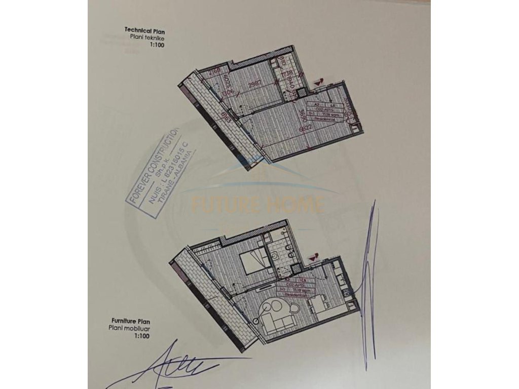 Shitet, Apartament 1+1,Vasil Shanto, Tiranë.