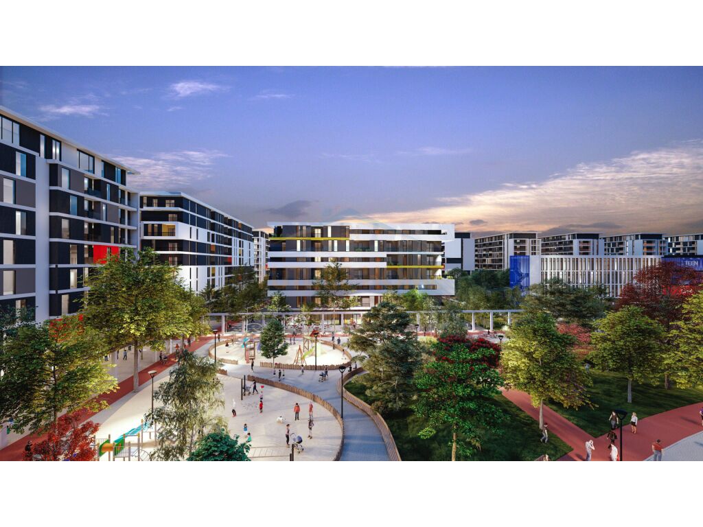 For sale, Apartment 2+1+2 + 2 parking spaces, Univers City, Tirana