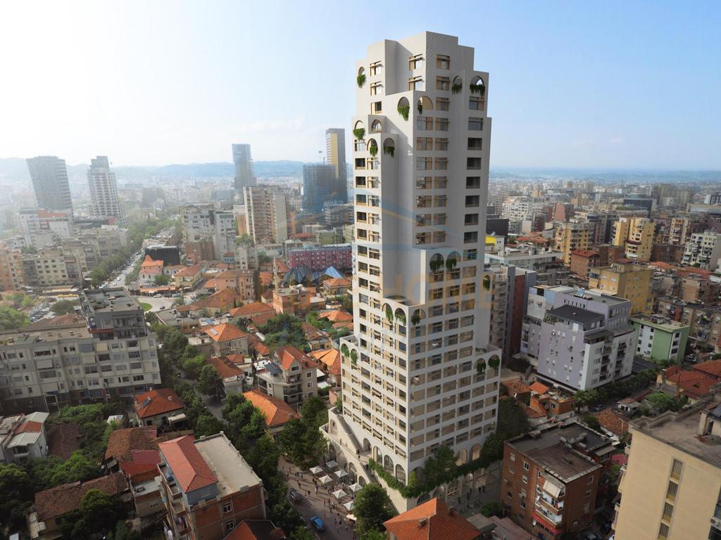 For sale, Apartment 1+1+Veranda, A.F.A Tower, Tirana.