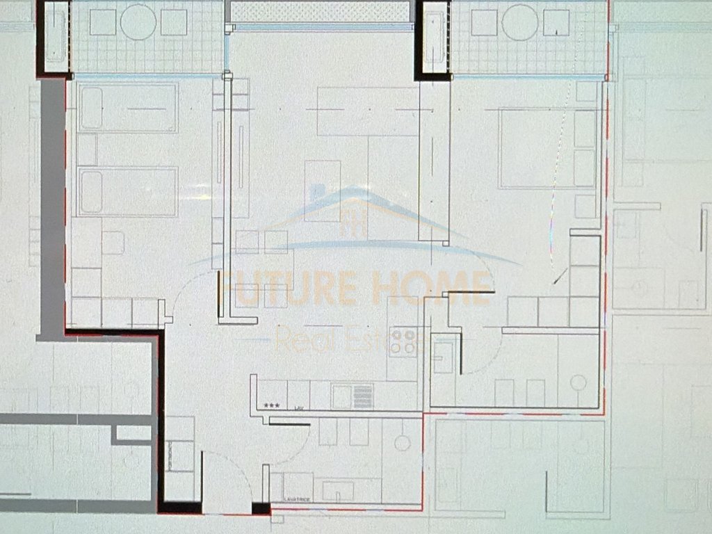 Apartament 2+1+2, Lion Residence II, Tiranë