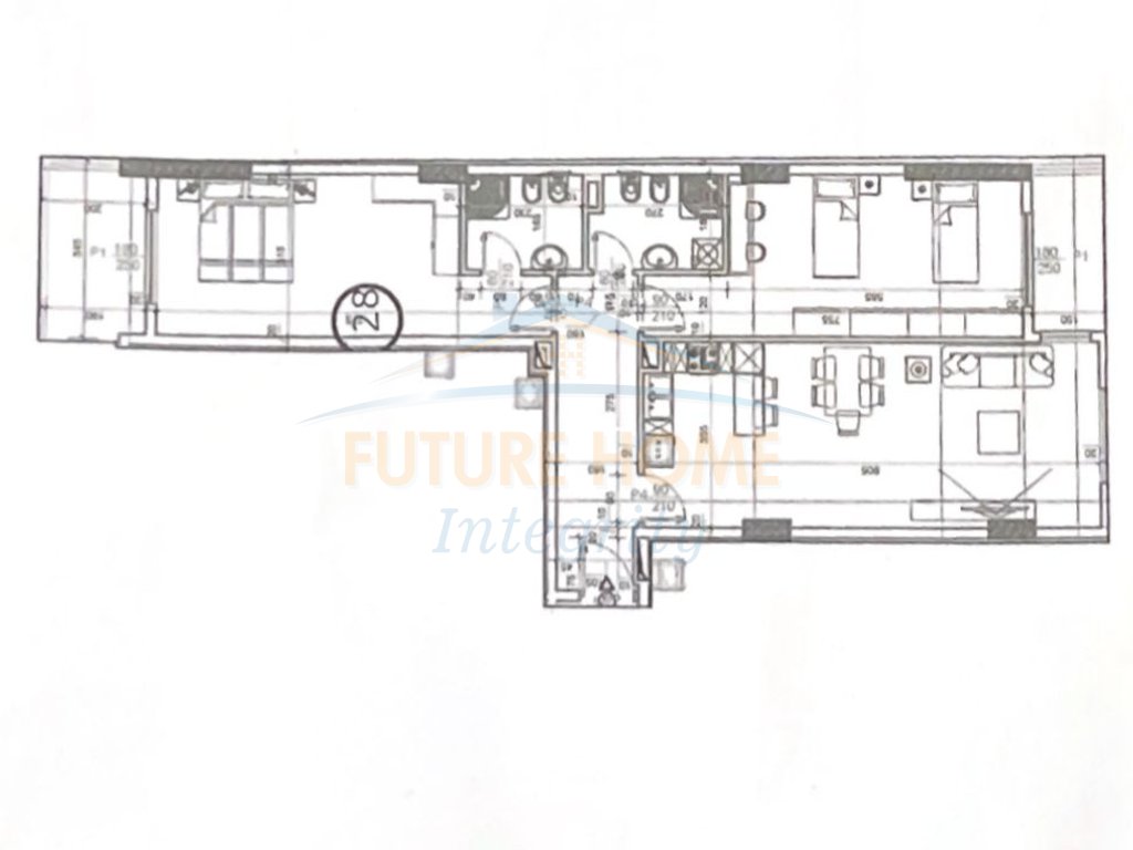 For sale, 2+1 Apartment, Paskuqan, Tirana.