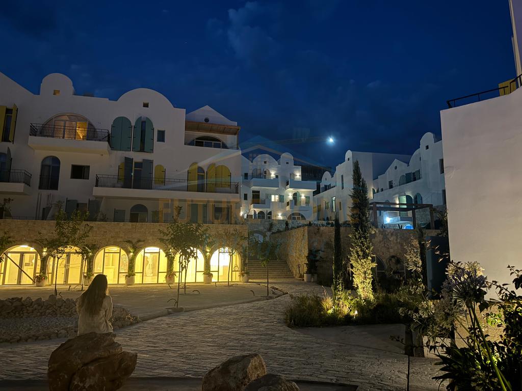 For sale, Apartment 2+1+2+Parking Space, Santorini Complex, Dhërmi.