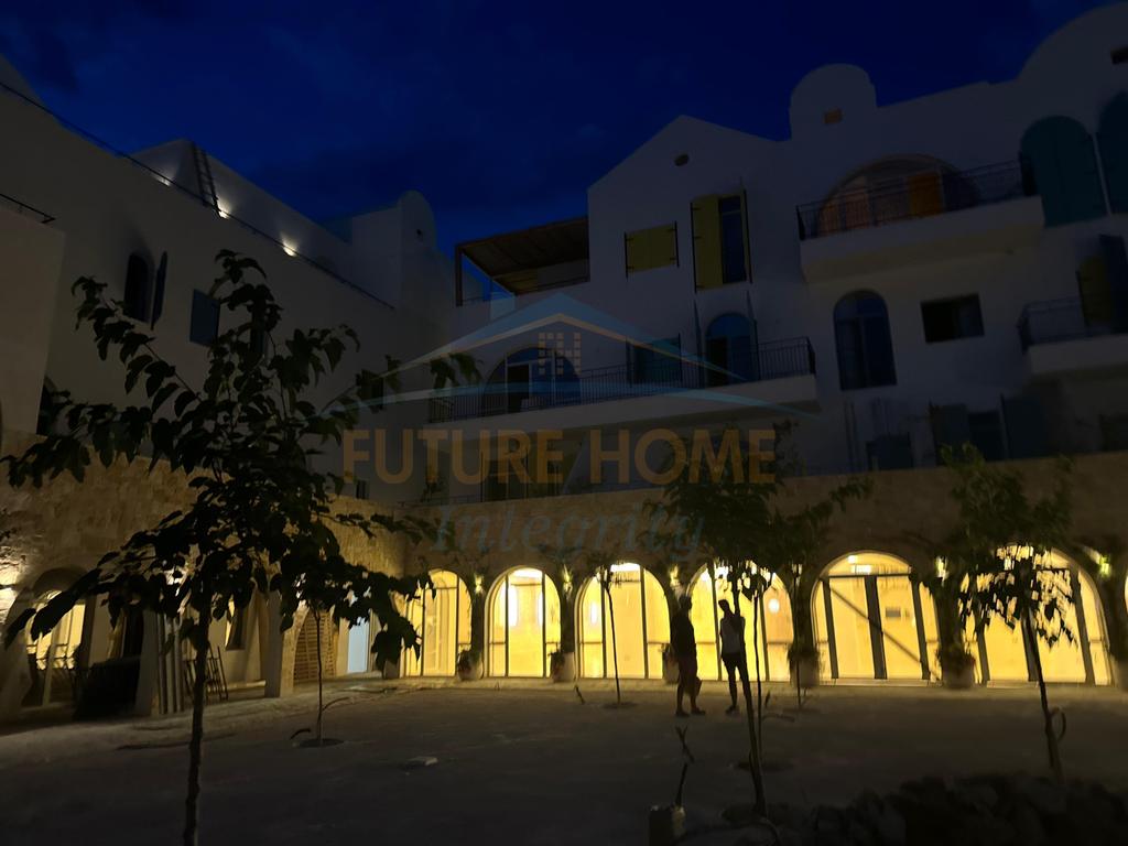 For sale, Apartment 2+1+2+Parking Space, Santorini Complex, Dhërmi.