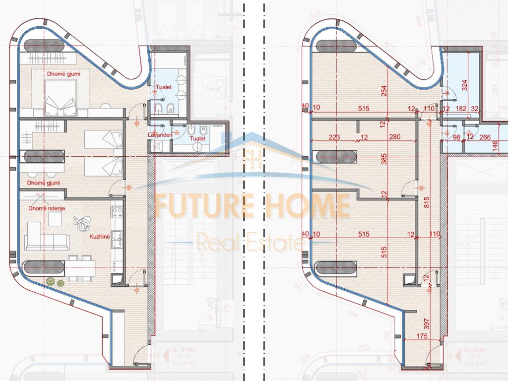 For sale, Apartment 2+1+2, Top Seven Tower Residence