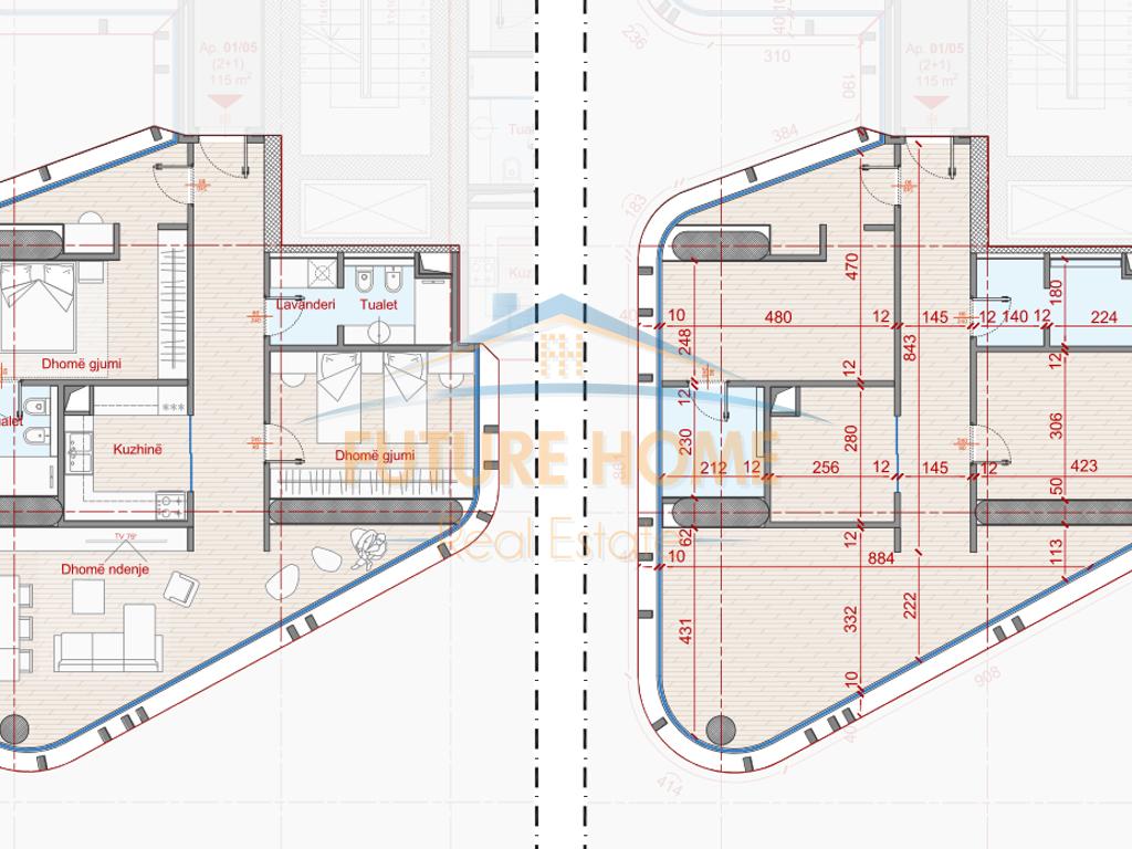 For sale, Apartment 2+1+2, Top Seven Tower Residence