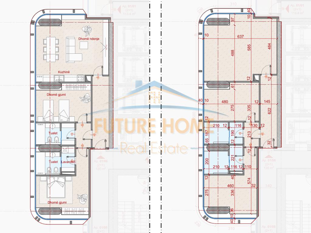 For sale, Apartment 2+1+2, Top Seven Tower Residence