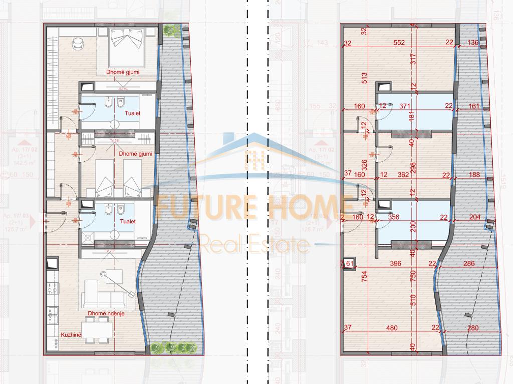 For sale, Apartment 2+1+2, Top Seven Tower Residence