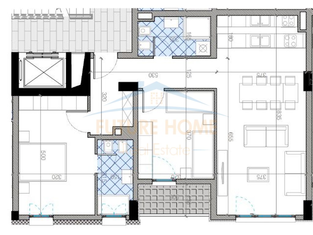 For sale, Apartment 2+1+2, Trio Towers, Don Bosko