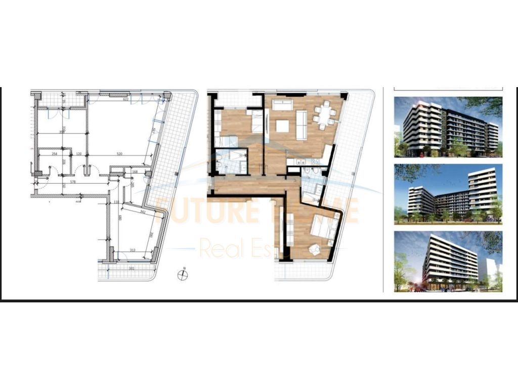 For sale, Apartment 2+1, Don Bosko, Tirana.