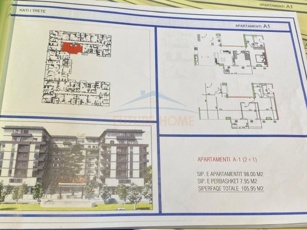 For Sale, Apartment 2+1, Golem, Durres