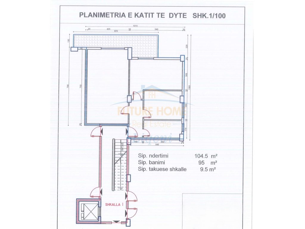 For sale, 2+1 Apartment, Kinostudio, Tirana