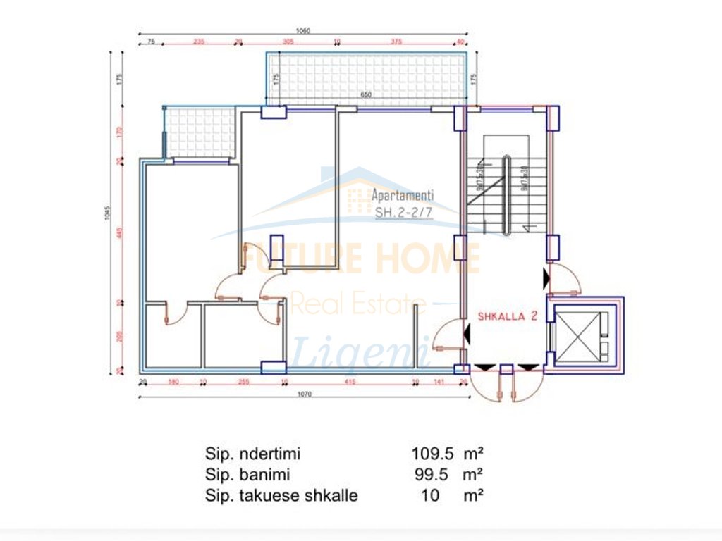 For sale, 2+1 Apartment, Kinostudio, Tirana