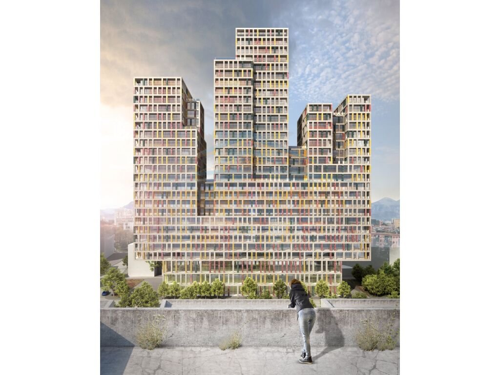 Shitet, Apartament 2+1, "Manhattan Residence", Tiranë