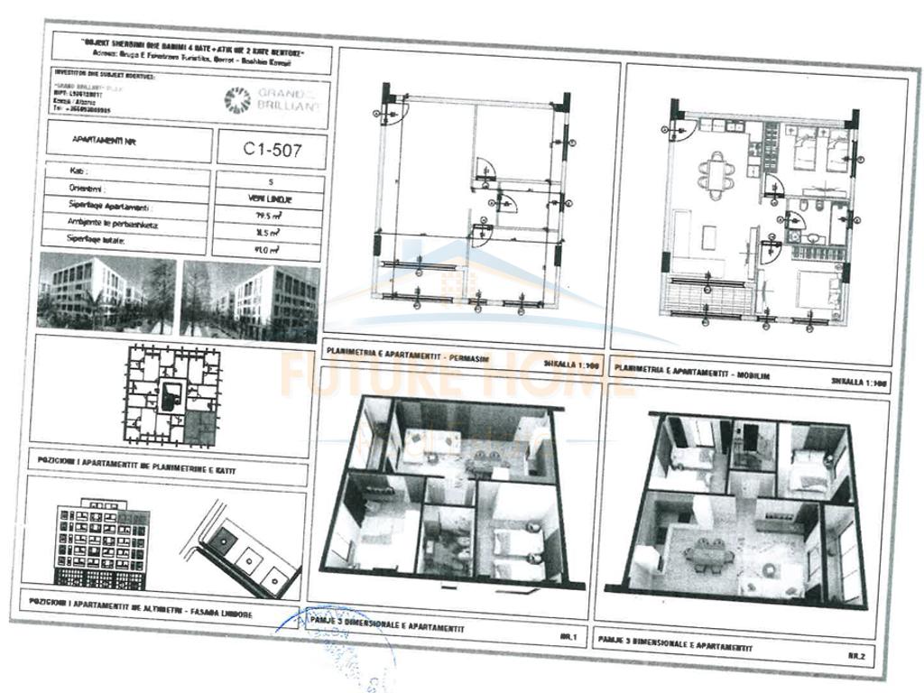For sale, 2+1 Apartment, Residence "Palm Paradise", Qerret