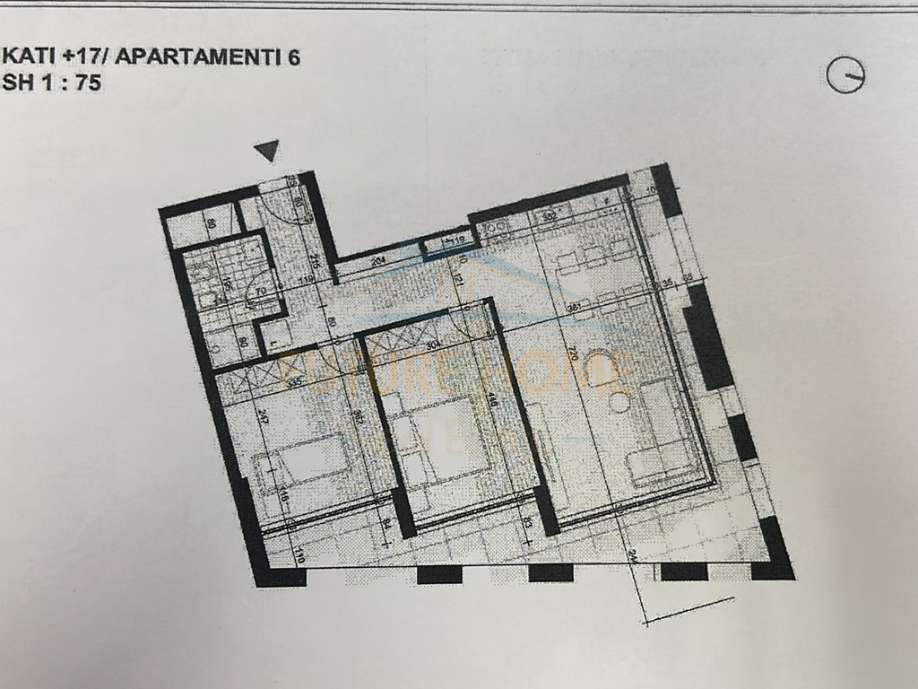 Apartment 2+1 for sale, "Tirana New Boulevard Tower", New Boulevard.