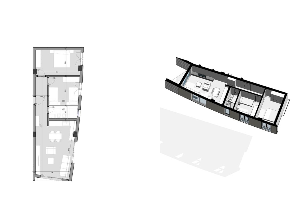 For sale, Apartment 2+1+ Veranda, Farka Hills Residences