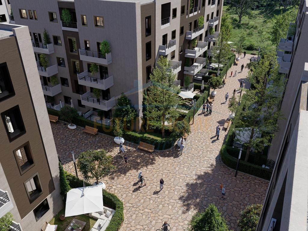 For sale, 2+1 Apartment + Veranda, Kodra e Liqenit Residence, Paskuqan, Tirana.