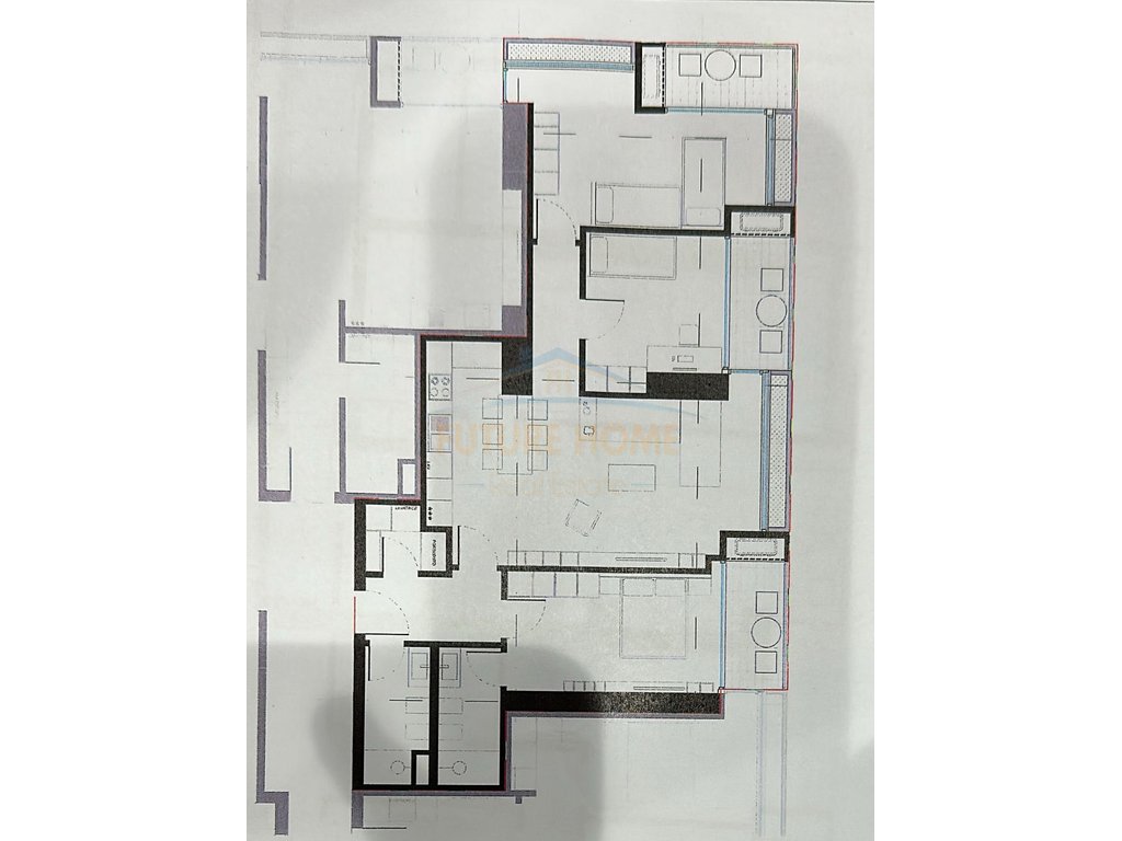 Shitet, Apartament 3+1+2, Lion Residence II, Tiranë.