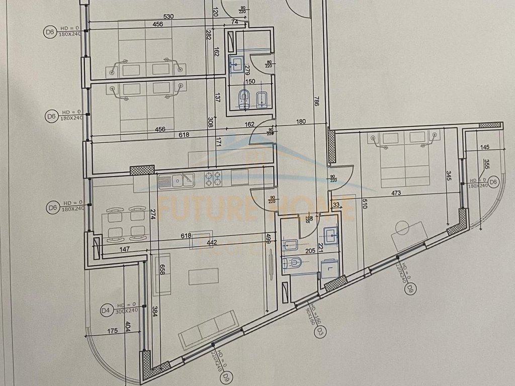 Shitet, Apartament 3+1+2. Liqeni i Thatë, Tiranë.