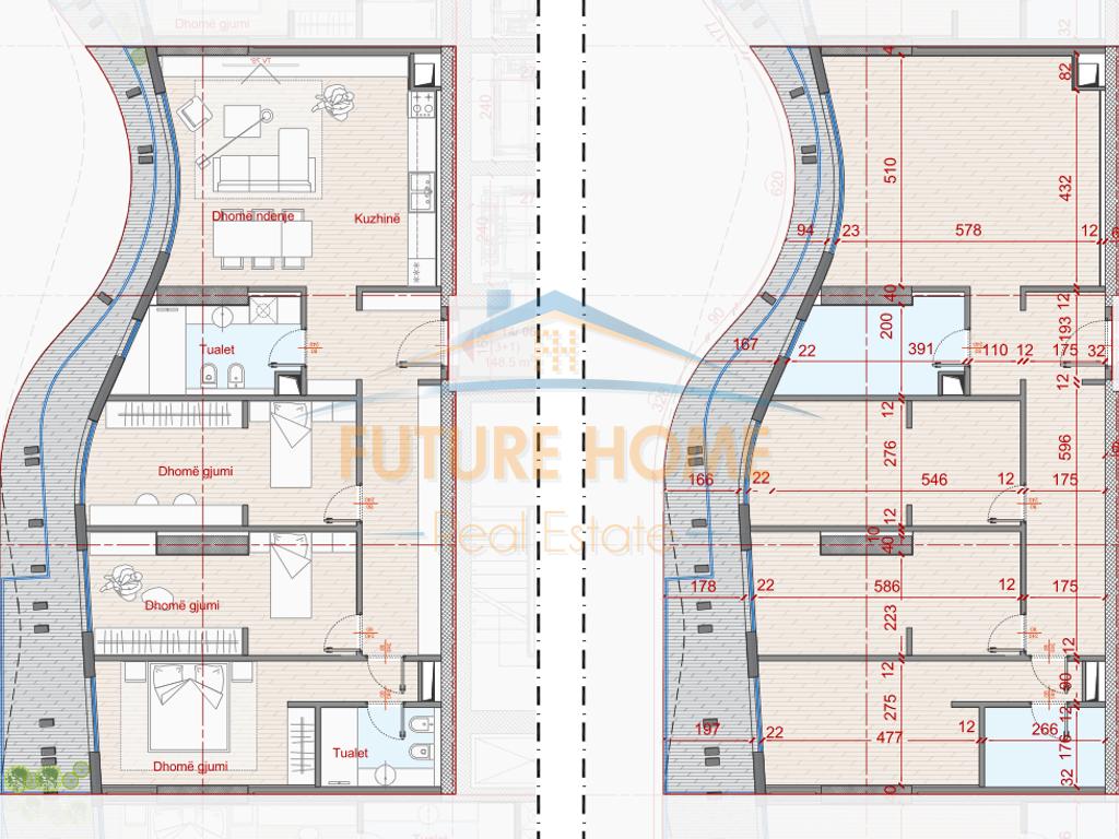 For sale, Apartment 3+1+2, Top Seven Tower Residence