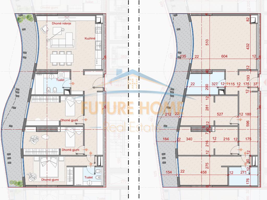 For sale, Apartment 3+1+2, Top Seven Tower Residence