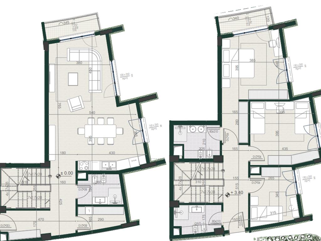 For sale, Duplex Apartment 3+1+3+Veranda, Farka Hills Residences