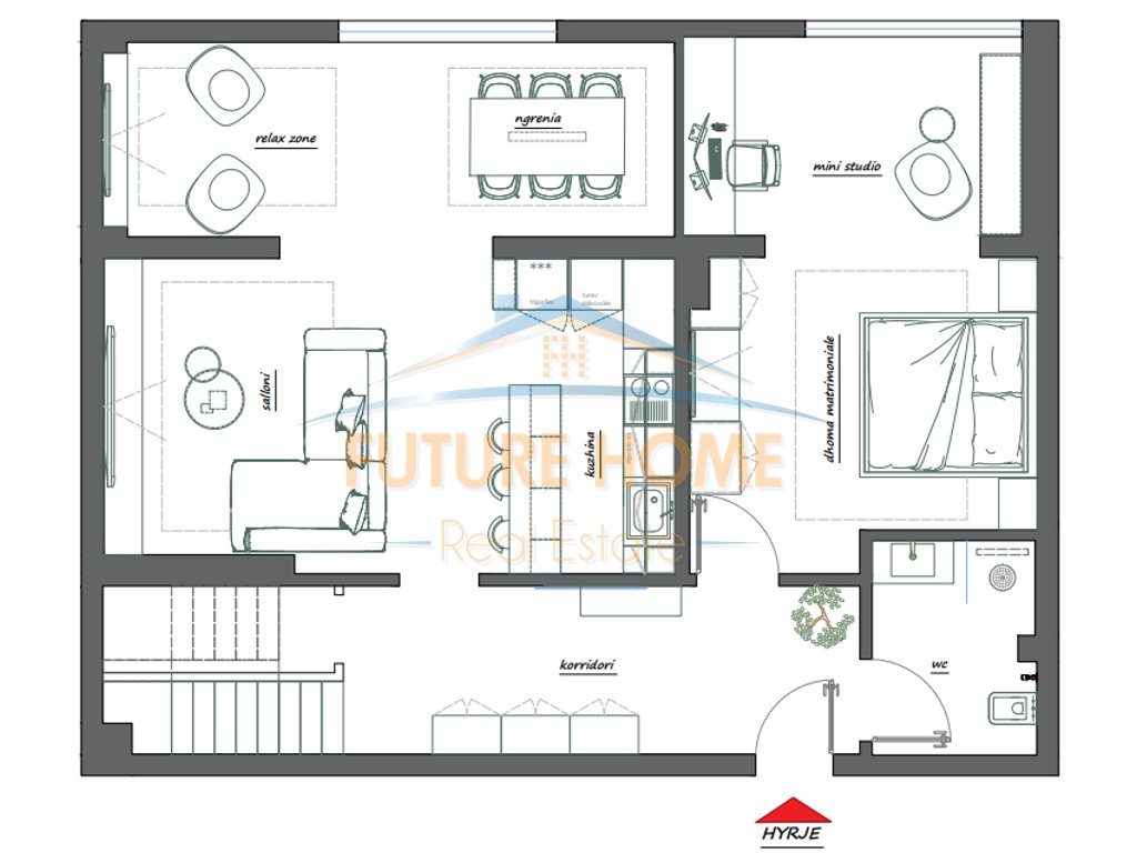 For sale, Duplex 2+1+2, Shalvarët