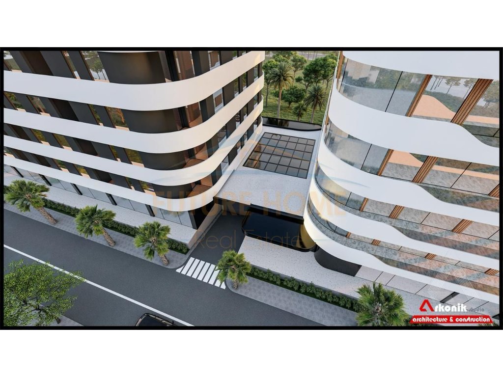For sale, Studio apartment, Residence "Kapiten", Golem, Durrës