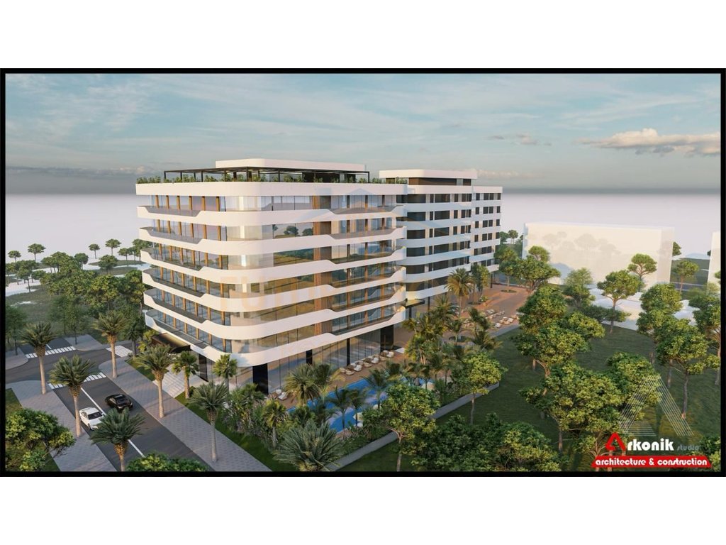 For sale, Studio apartment, Residence "Kapiten", Golem, Durrës