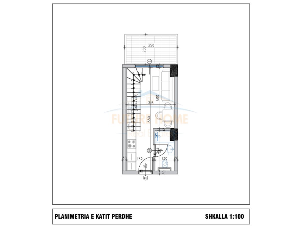 For sale, Loft/Duplex 1+1, Golem, Durrës
