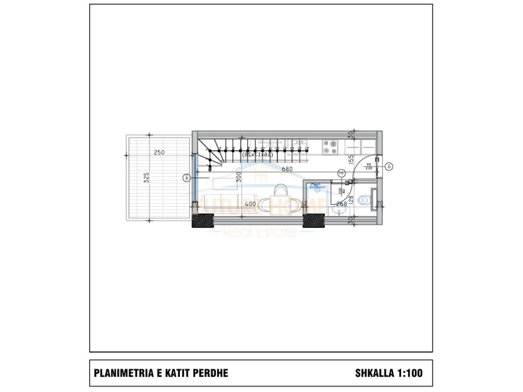 For sale, Loft/Duplex 1+1, Golem, Durrës
