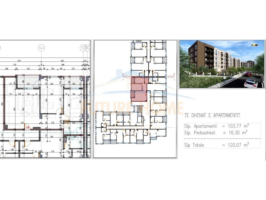 Apartment Options for Sale 1+1/2+1/3+1, Family Residence, Paskuqan, Tirana.