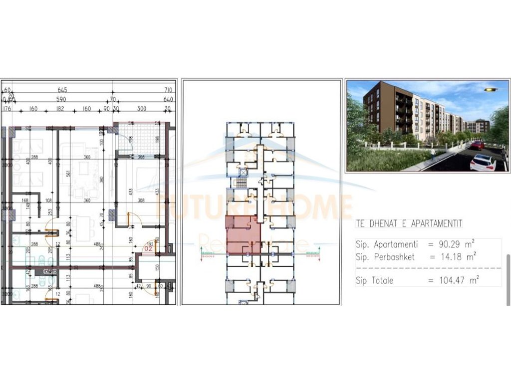Apartment Options for Sale 1+1/2+1/3+1, Family Residence, Paskuqan, Tirana.